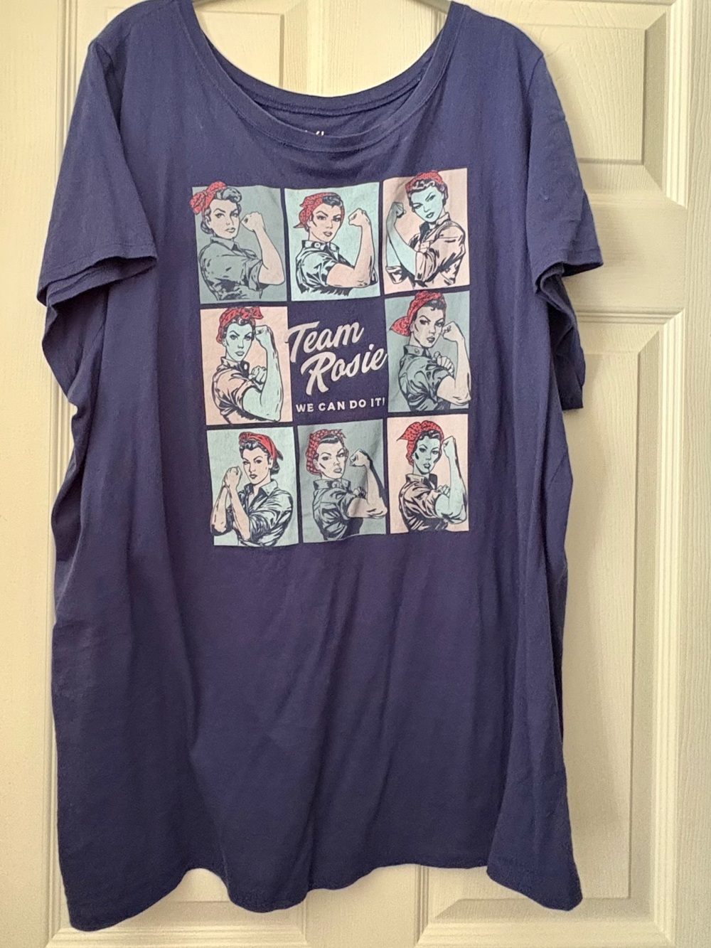 Torrid navy tee “We can do it!” Team Rosie SOLD OUT size 4x